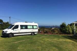 View from Leigh Central Motorhome Park