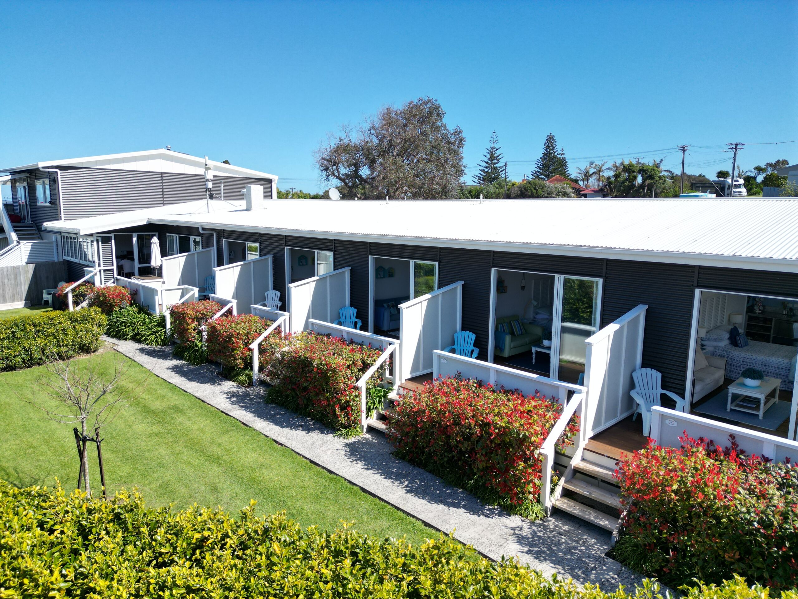 Motel rooms at Leigh Central